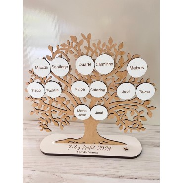 Árvore da Família em Mdf personalizada