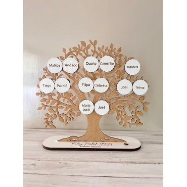Árvore da Família em Mdf personalizada
