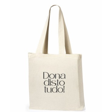 Saco pano Cru / Tote bag Personalizavel