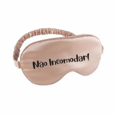 Máscara de noite em cetim. Máscara de noite em cetim.