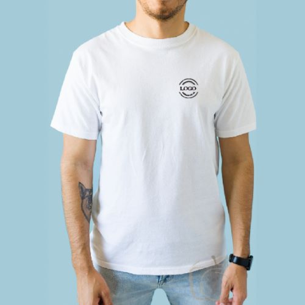 T-Shirt Branca Unisexo 100% Algodão